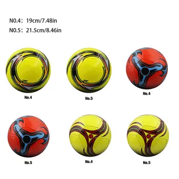 Силни футболни спортни топки за страстни спортисти с трайни характеристики на Футболни топки от PVC Football gold № 4