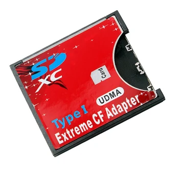 Нов калъф за SD карти-CF Поддържа Безжичен WIFI Адаптер за SD-карта Type i За Огледално-рефлексен фотоапарат Червен Цвят