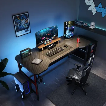 Работно бюро, Компютърна маса, Домашен настолен компютър за киберспорта, набор от столове, Работно бюро за спалня, Малка работна маса