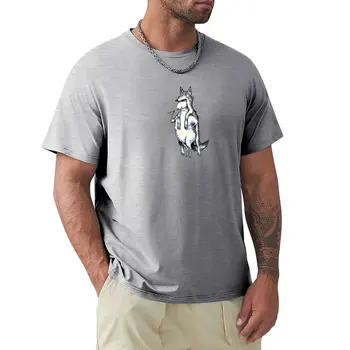 Тениска с изображение на овце в волчьей кожа, усукан идиомой, забавни тениски, дрехи от аниме, мъжки ризи