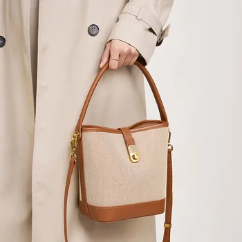 Чанти за жени 2023, дизайнерска луксозна чанта през рамо, малка тканая чанта през рамо за междуградски пътувания