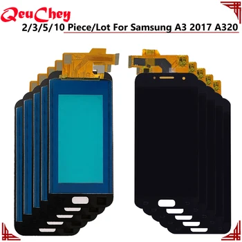 2/3/5/10 бр./лот TFT-2 За Samsung Galaxy A3 2017 A320 A320F A320M A320Y LCD сензорен дисплей и цифров преобразувател в събирането на