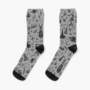 Чорапи Salem Witch в стил хип-хоп, мъжки чорапи за разходки, женски