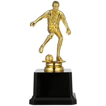 Златна награда Купа-трофей Спортни състезания Пластмасова Статуетка за футбол, баскетбол, Бадминтон Сувенирни празници