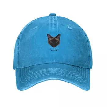 Бейзболна шапка Siamese cat Sweetie, нова шапка, рейв-шапка за момичета, мъжки