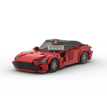 MOC Bricks Martin DBS GT Zagato F1 състезателна спортна кола Технически Шампион Автомобил Скоростта на Състезател от градивните елементи на Гаражни Играчки за Момчета