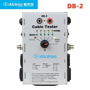 ALCTRON DB-2 Multi audio cable tester Тестер за измерване линия аудиокабеля, тест кабелен тестер, асистент за инженер запис