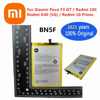 Нов, 100% Оригинални Xiaomi BN5F 5000 ма Замяна За Xiaomi Redmi K40 5G/Redmi 10C/Redmi 10Prime/Poco F3 GT Телефон Bateria