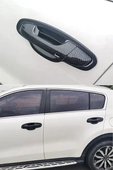 ABS Хромирани Защитно покритие на дръжката на вратата, на колата, на стикер на дръжки за Kia Sportage QL KX5 2016 2017 2018 2019 kj
