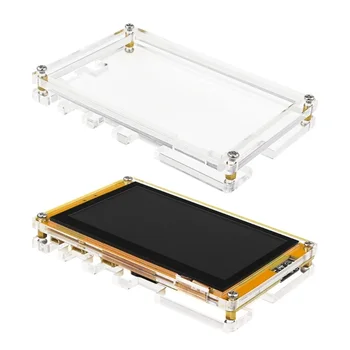 Акрилни калъф за таксите за развитие ESP32 4,3-Инчов цветен дисплей LVGL IPS Sreen Защитен корпус ESP32S3