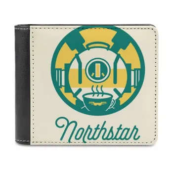Titanfall 2 Northstar Coffee С Изображение на Емблемата на Кожени Мъжки Портфейли, Хит на продажбите, Нов Мъжки Портфейл Trend Card Pack, в Чантата на Титан