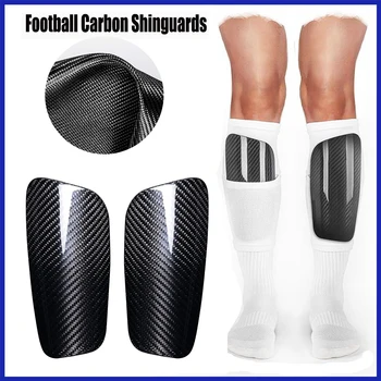 Футболни щитове за опашка от въглеродни влакна, с калъф за носене на Професионална сверхлегкая тампон за пищяла, с твърда защита за деца, младежи и възрастни