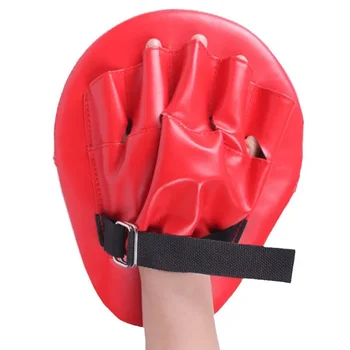 Светът бокс ръчно цел за тренировки в стил Муай Тай, Кик Тина Дебели боксови ръкавици за тренировки по карате Боксови накладки, за да удари Focus Боксерское екипировка
