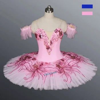 Представяне На Професионална Балетната Поличка За Момичета Пораснали Деца Лебедово Езеро Танцов Костюм На Балерина Блинная Пакетче Rose Балетное Рокля За Момичета