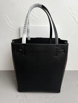 Нова чанта-кофата е изработена от естествена кожа в семпъл стил, с малко прост дизайн трайни дамски чанти за пазаруване