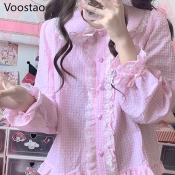 Японски Сладки Блузи В Стил Лолита