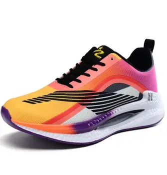 2024 Нова мъжки ежедневни спортни обувки от окото цвят каки сив цвят с ниска берцем, маратонки Мъжки, Дамски Леки, Дишащи маратонки за бягане