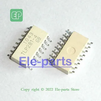 5 БР. Програмируеми Контролери TLP281-4 GB СОП-16 TLP281-4 GB с Модула за въвеждане на ac/dc PC Card Модем (PCMCIA), Микросхемой Фотосоединения IC