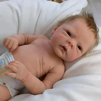 18-инчови реалистични кукли Reborn Baby Ръчно изработени Меки Винилови кукли за цялото тяло, високо качество на Кукли Bebe Reborn Кукла За подарък