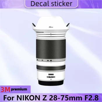 За NIKON Z 28-75 мм F2.8 Стикер на обектива Защитен Стикер на кожата Фолио Против Надраскване Защитни покрития Z2875 28-75 F 2.8/2.8 28-75/2.8