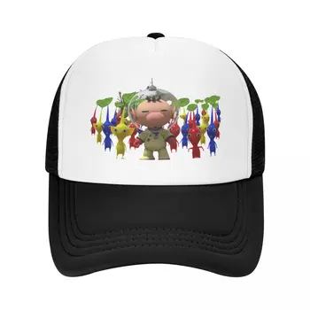 детска бейзболна шапка pikmin с герои, с бейзболна шапка в стил хип-хоп, солнцезащитная шапка, летни шапки, шапка, Дамски мъжки