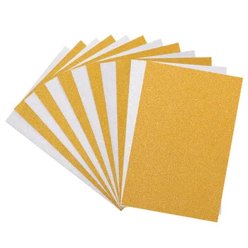 10 Лъскава хартия-картон формат А4, хартия за diy, лъскава хартия за бродерия за извършване на различни работи