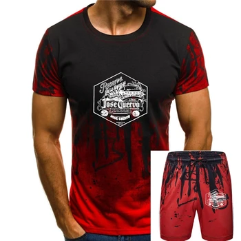 Черна тениска Текила Jose Cuervo, мъжки t-shirt свободно размери от S до 3Xl, горната фланелка