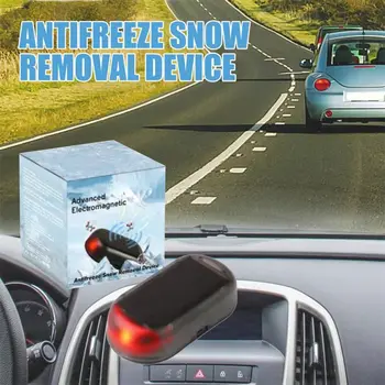 Устройство за защита на прозоречни стъкла на автомобила от замръзване през Зимата, За отстраняване на лед и сняг Инструмент за премахване на електромагнитни смущения Инструмент за отстраняване на лед Стъргалка за лед