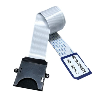 Удължителен кабел с карти SD На Карта SD Адаптер За Четене на Карти Гъвкав Удължител за Micro-SD На Карта SD / SDHC / SDXC Удължител за Карти с Памет Съставител на