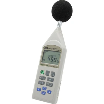 Цифров вграден измерител на нивото на звука, db, шумомер TES-1353F