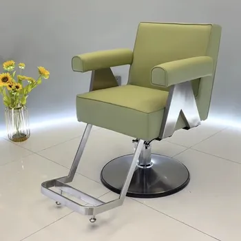 Регулируеми фризьорски стол естетическа красота, Луксозни Хидравлични фризьорски стола, на Татуировка-мебели за интериора на Cadeira Cabeleireiro YQ50BC