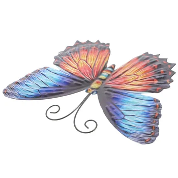 Стенен висулка във формата на пеперуда 3D Метален стенен украшение във формата на пеперуда за дома