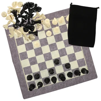 Настолна игра Сгъваем набор от дъската Обучение Магнитна играчка за деца Сгъваема Шахматната дъска, Плат