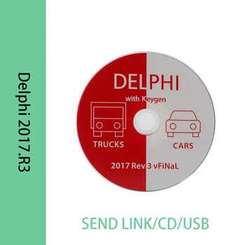 Горещ 2017 R3 R1 Delphis Autocoms Tcs Ds150e с Keygen Извършва диагностика и кодиране на инструмент за коли и камиони Obd скенер Multidiag