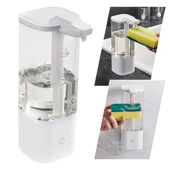 Почистващи 550 мл Автоматично дозиране система сапун безконтактен инфрачервен индукционный Опаковка течен сапун водоустойчив самостоятелен Кухненски аксесоари