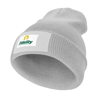Fidelity investment logoCap Вязаная шапка за голф, черна женска шапка, мъжки
