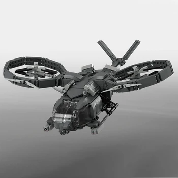 MOC Военно-Транспортен Самолет ПДП SA-2 Строителни Блокове Samson Транспортен Самолет, Хеликоптер, Изтребител Градивен елемент на Играчки, Подаръци