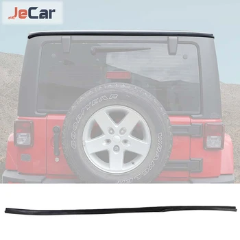Jecar Гумени Водоустойчива Ленти за украса на Стъкло на Задната Врата на Jeep Wrangler JK TJ/JK/JL/BJ40Plus Автомобилни Аксесоари