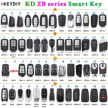 KEYDIY KD Smart Key ZB дистанционно управление ZB01/02/03/04/05/06/08/10/11/12/15/16/17/21/22/24/27/28/29/30/31/35/36 за Няколко KD-X2 KD-MAX