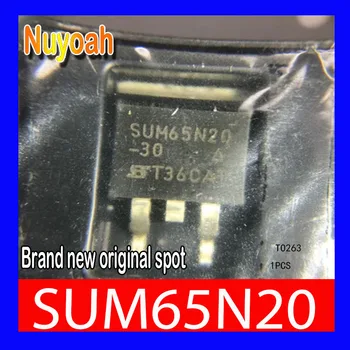 В новите оригинални полеви ламповых led LCD панели Spot SUM65N20 patch TO-263 обикновено се използват N-канален МОП-транзистори 200 (D-S) 175C