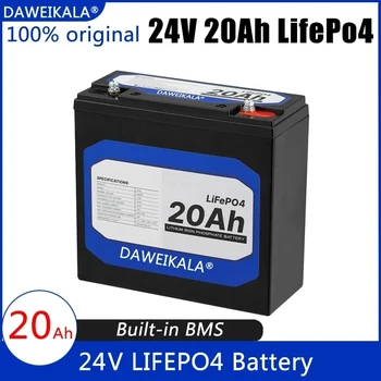 24v 20ah Lithium-Eisen-Phosphat-Batterie lifepo4 eingebaute bms lifepo4 Batterie fÃ¼r Solarstrom anlage rv Haus Troll ing Motor