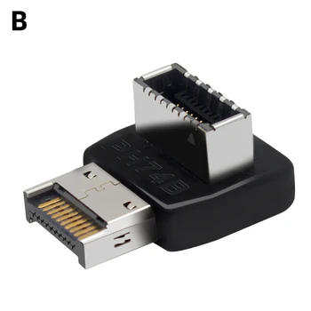 Преден USB адаптер C, преден изход TYPE C, USB адаптер на предния панел за вътрешен конектор на дънната платка на КОМПЮТЪР