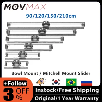Слайдер Vaxis MOVMAX 210 см и с чаша с диаметър 100 мм или 150 мм или на стена Mitchell