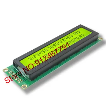 1 бр. 2402 LCD модул с дисплей 24X2 знак, LCD дисплей, с жълто-зелена led подсветка LCM
