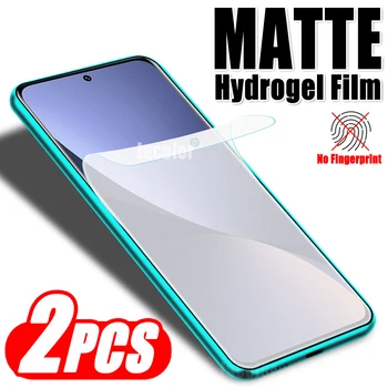 2 елемента Matte Гидрогелевая Филм За Xiaomi 12 Pro X S Lite 12S 12X Xioami Xiaomy Xiami 12Lite 12Pro Защита на Екрана От Пръстови отпечатъци