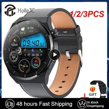 1/2/3ШТ За NFC Смарт Часовници Мъжки GT3 AMOLED 390*390 Екран Повикване Сърдечната Честота IP68 Водоустойчив