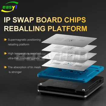 Платформа за Реболлинга Чипове ПР Swap Board JITONGXUE За Инструменти За Ремонт на мобилни Телефони от Серията IP8-14 Комплекти Восъчна 2023 най-Новият