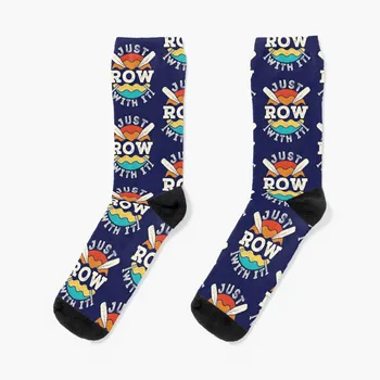 Просто гребите с помощта на Гребная Team Oars Чорапи чорапи за мъже хип-хоп