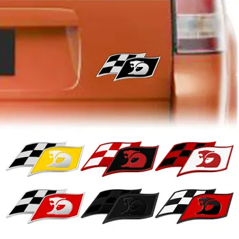3D Метален Лъв Състезателен Флаг Логото на Стикер Икона Емблемата на Колата Стикер На Задната Броня на Камион За Holden HSV Astra Commodore Captiva