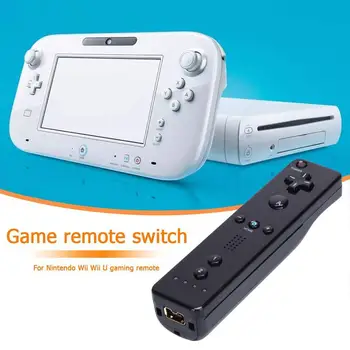 Гейм контролер на Конзолата Gamepads Дистанционно Управление с Геймпад за Nintendo Wii Конзола Wii U Дистанционно Управление, Черен